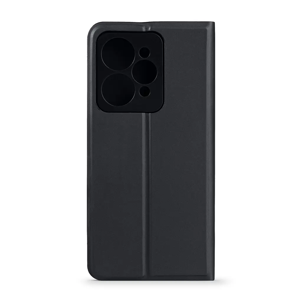 Чехол-книжка для Realme 15 Pro 5G, OneFold Case, черный, из экокожи (PU) и TPU, с магнитом, с подставкой и отделением для карт, трансформируемый в подставку, противоударный, защита всего корпуса, ArmorStandart (ARM89118) - фото 2