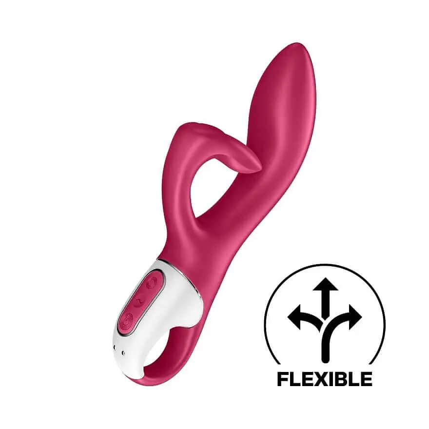 Вібратор-кролик Satisfyer Embrace Me 20.5 см бордовий - фото 7