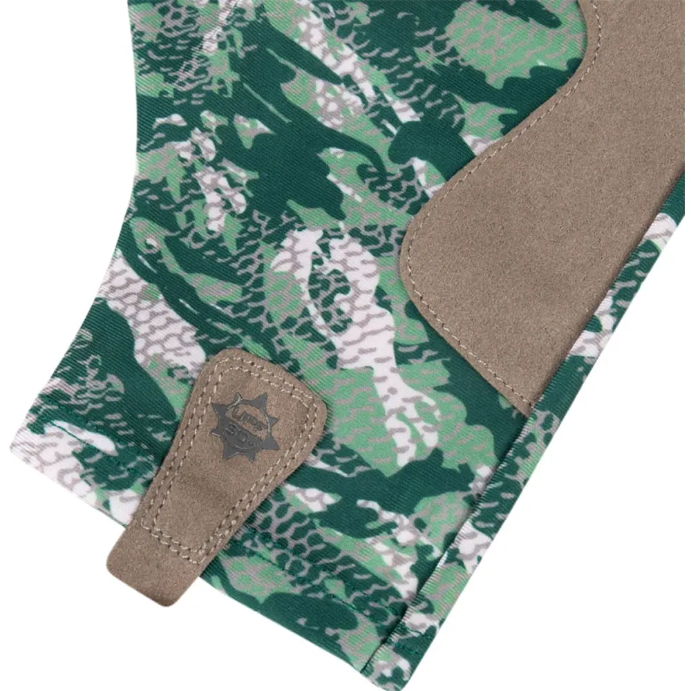 Рукавички Favorite Solar Fishing Gloves 5 Cut S/M к:green - фото 2