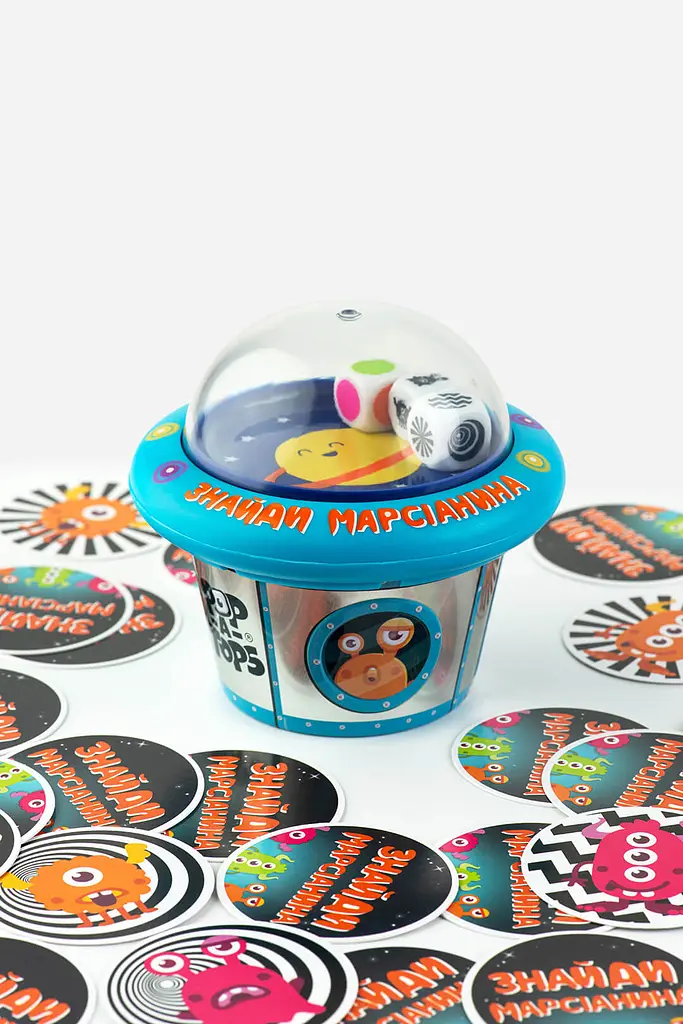 Настольная игра Pop-A-Tops: Найди марсианина (FGS62) - фото 4