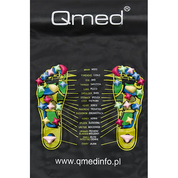 Массажный ортопедический  коврик для ног Qmed fit0025151 - фото 8