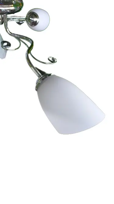 Люстра потолочная Brille в спальню E27 60W CH (LK-580C/3) - фото 4