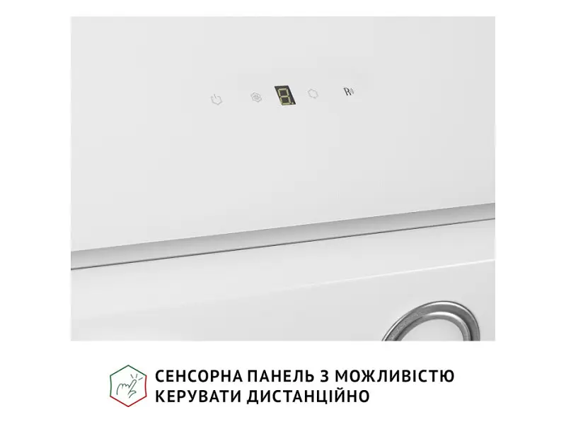 Вытяжка наклонная Perfelli VICCO 6HSR BIANCO - фото 6