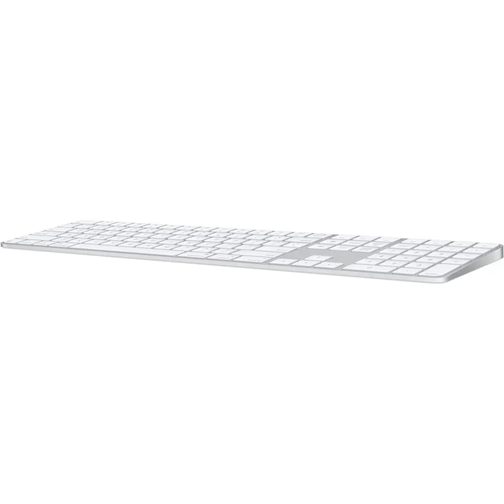 Клавіатура Apple Magic Keyboard with Touch ID and Numeric Keypad White (MXK73) Box [122931] - фото 3