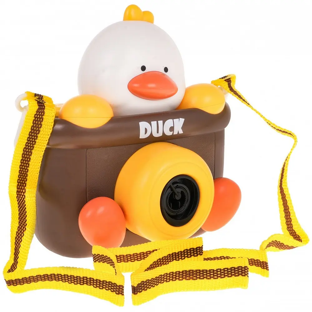 Дитячий пістолет для запуску мильних бульбашок Duck Bubble зі звуком, автоматична машинка для бульбашок, 2 флакони в комплекті - фото 4