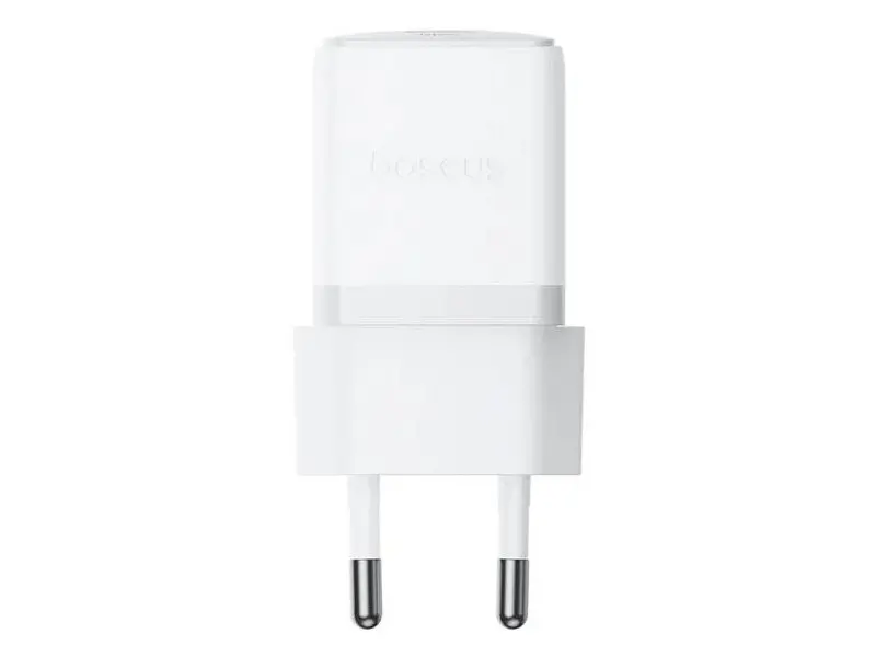 Мережевий зарядний пристрій BASEUS Wall Charger Palm Fast Charger 20 W Type-C to Type cable White (P10111602213-01) - фото 4
