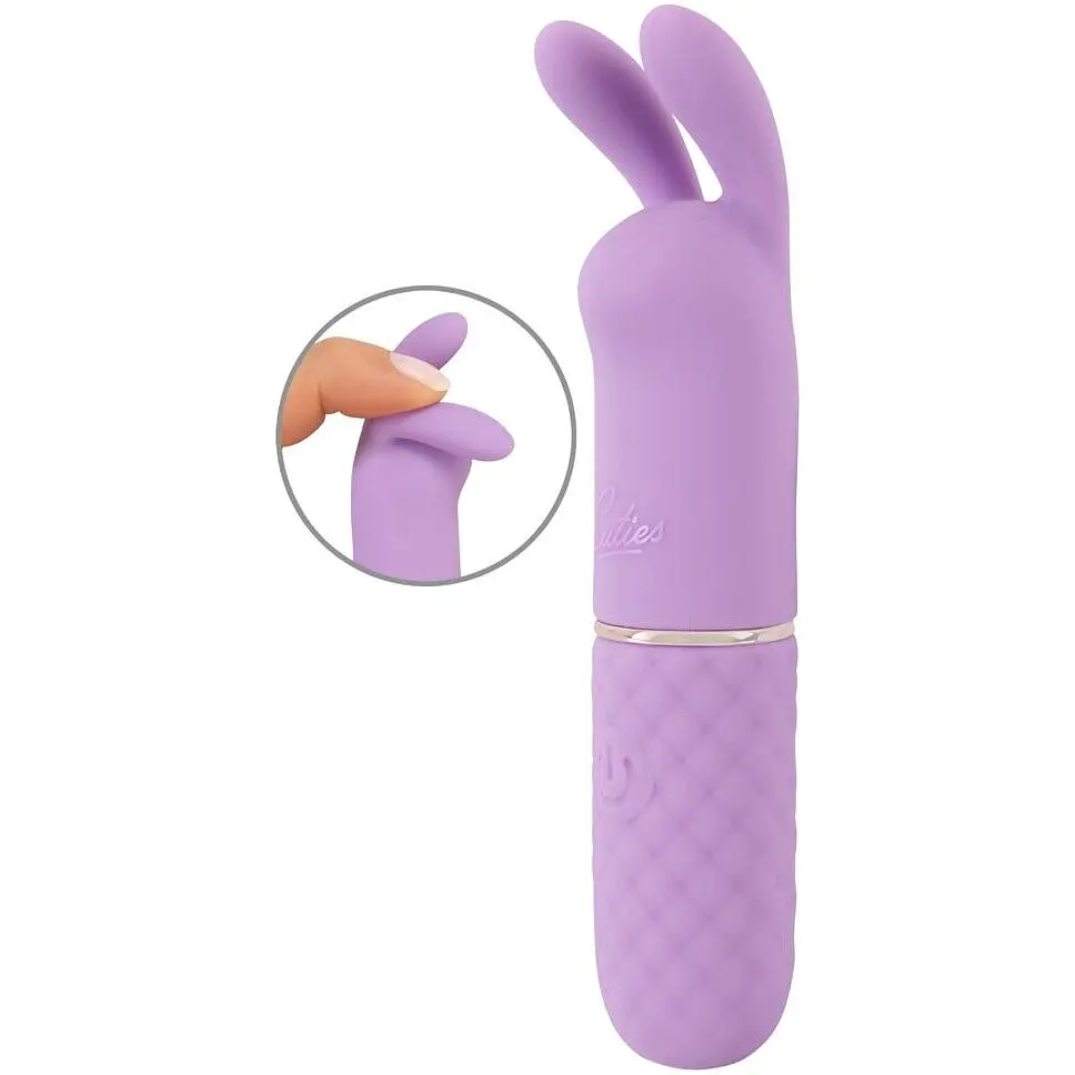 Мінівібратор-кролик Cuties Rabbit Vibe Purple - фото 9