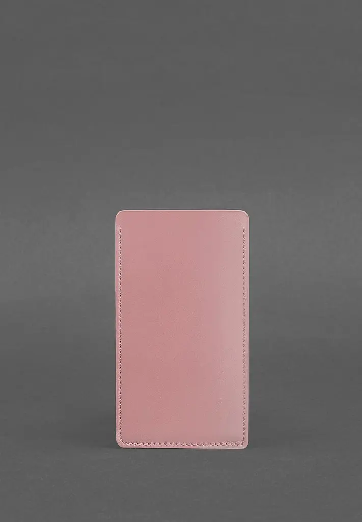 Кожаный чехол для iPhone 11 Розовый - фото 3