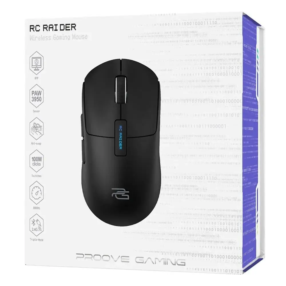 Мышь Proove Gaming RC Raider 8K Black (WMRR00122001) - фото 10