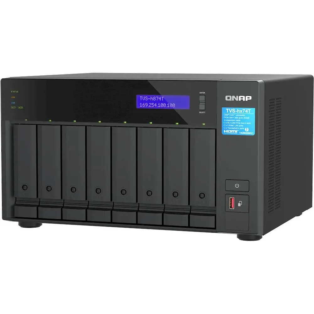 Сетевой накопитель Qnap TVS-H874T-I9-64G - фото 2