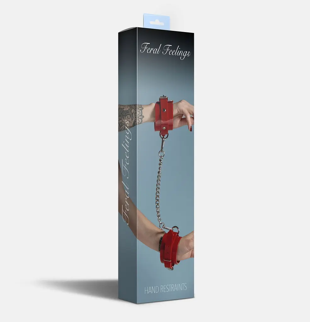 Наручники Feral Feelings - Hand Restraints Red - фото 2