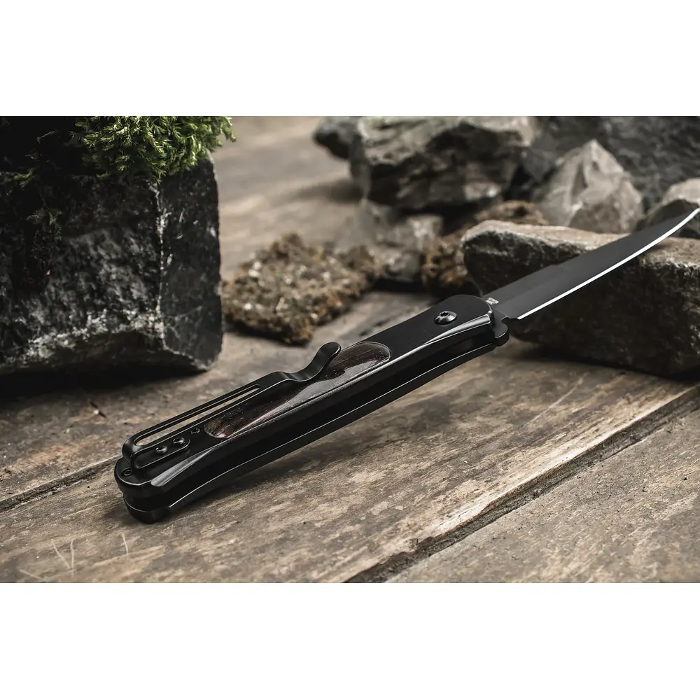 Ніж складаний Ganzo G707B чорний - фото 18