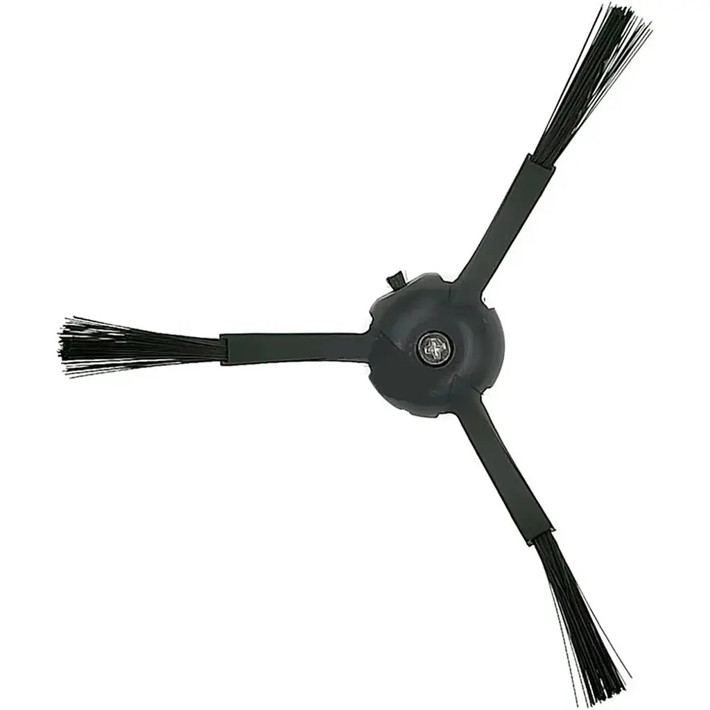 Бічні щіточки для пилососа Xiaomi Mi Robot Vacuum Cleaner Mi RoboRock Xiaowa 2 шт, Black 3 лопаті - фото 2