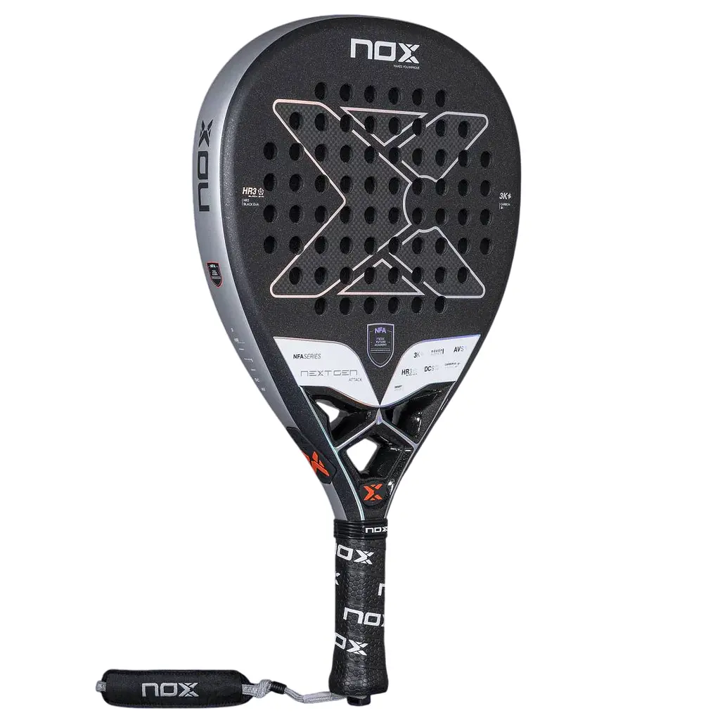 Ракетка для паделу NOX NEXTGEN PRO ATTACK 3K NFA SERIES RACKET - фото 7