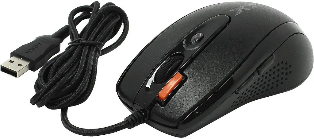 Мышь игровая A4Tech XL-750BK-B USB Black лазерная - фото 3
