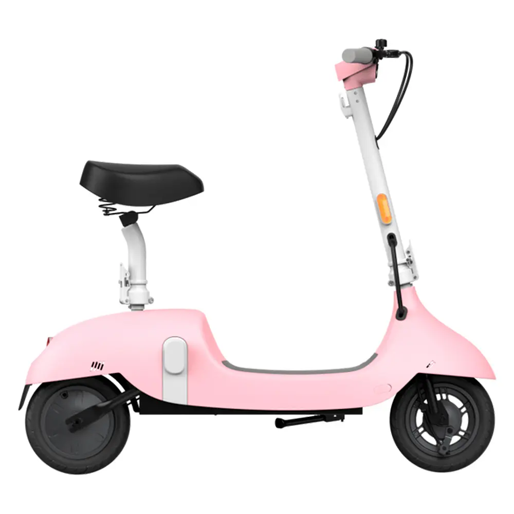 Електросамокат з сидінням OKAI Ceetle PRO EA10C Pink 10', 350(900)W, 25Km/h, 10.4Ah, 55Km, 20%, NFC, App.29kg (EA10C-P) - фото 5