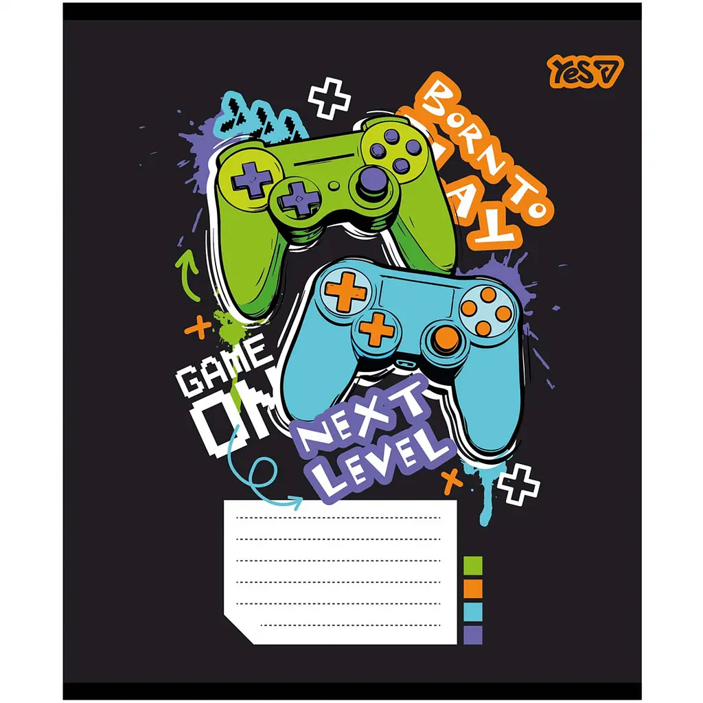 Набір зошитів Yes Game 12 аркушів у лінію 25 шт. (768665) - фото 2