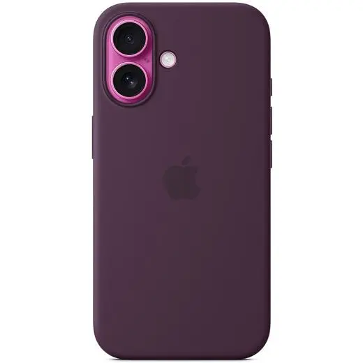 Силіконовий чохол CasePro Silicone Case with MagSafe Plum для iPhone 16 - фото 3