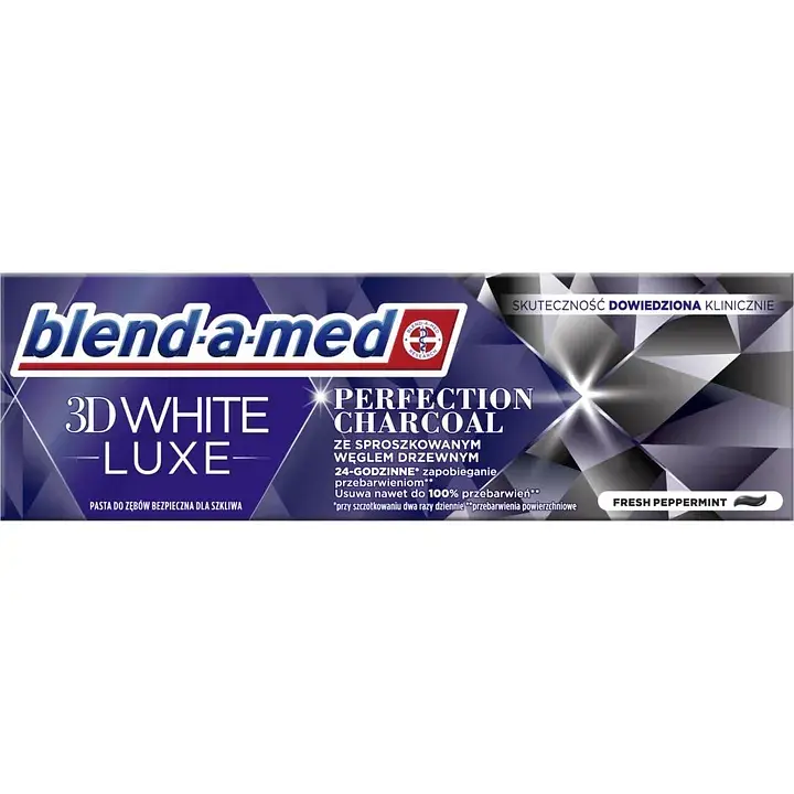Зубна паста Blend-a-med 3D White Luxe Довершеність вугілля 75 мл - фото 3
