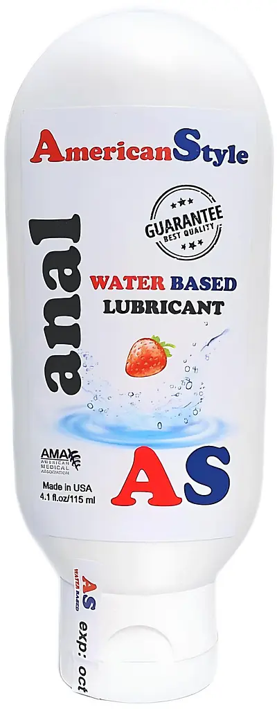 Набор лубрикантов на водной основе American Style: клубника 115 мл + анальный 115 мл (ROZ6501052028) - фото 3