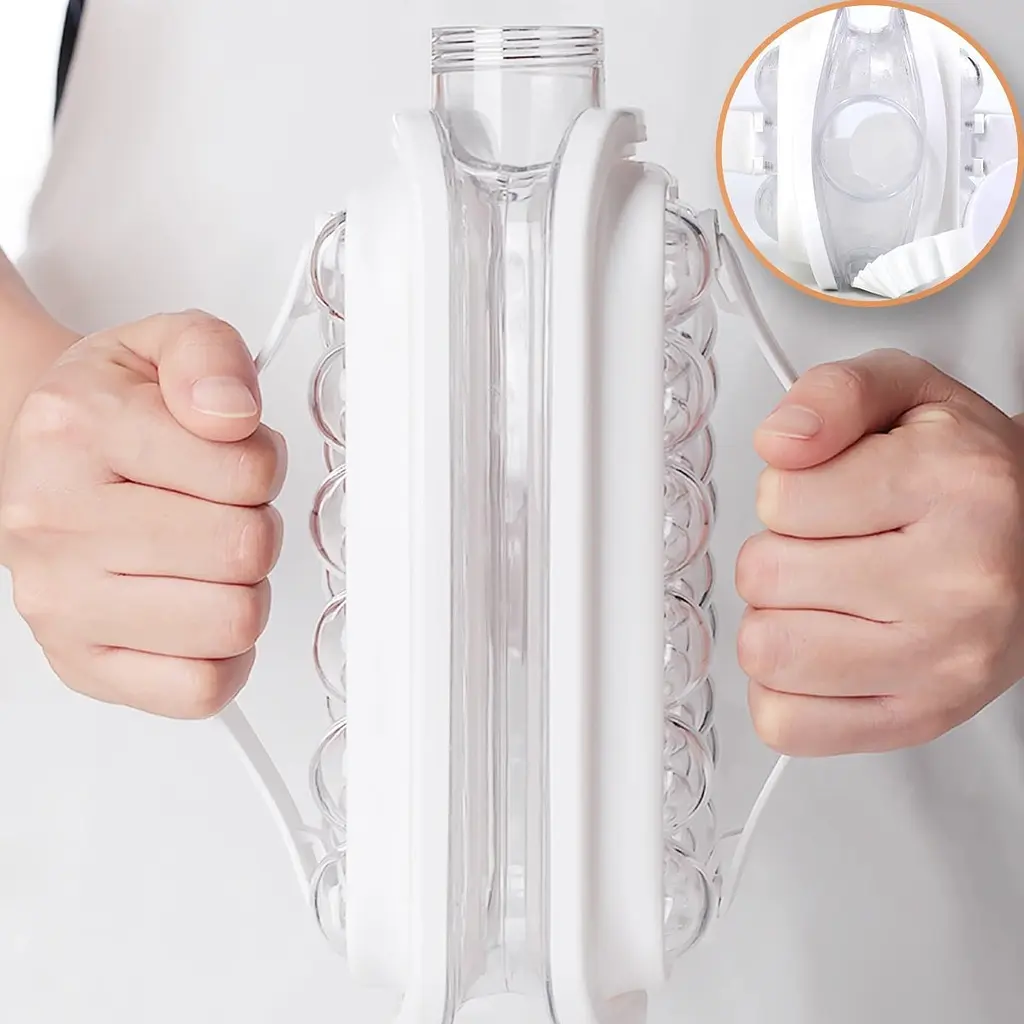 Силиконовая форма для льда на 17 шариков ICE CUBE TRAY - фото 8