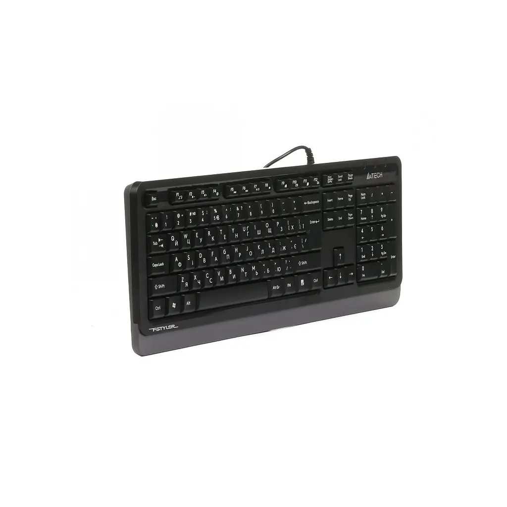 Клавіатура A4Tech FKS10 USB Grey (4711421963329) - фото 3