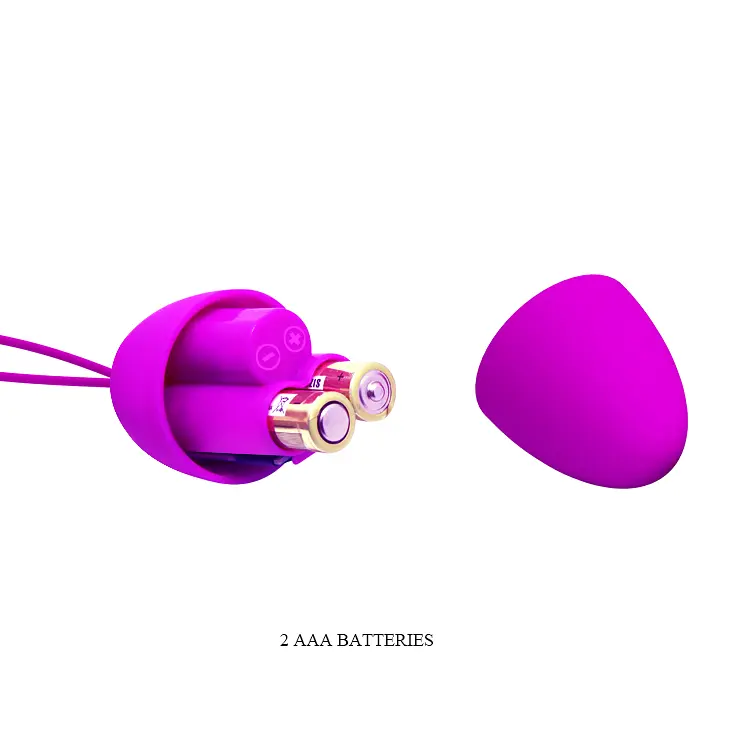 Віброяйце Pretty Love Joanne Vibrating Egg Purple - фото 9