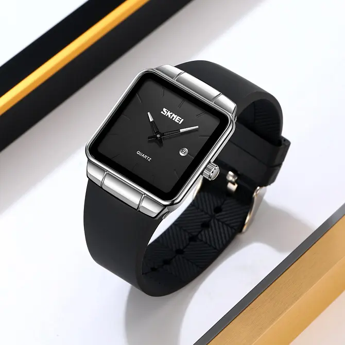 Жіночий наручний годинник 2173SIBK Silver-Black Skmei acs0030193 - фото 4