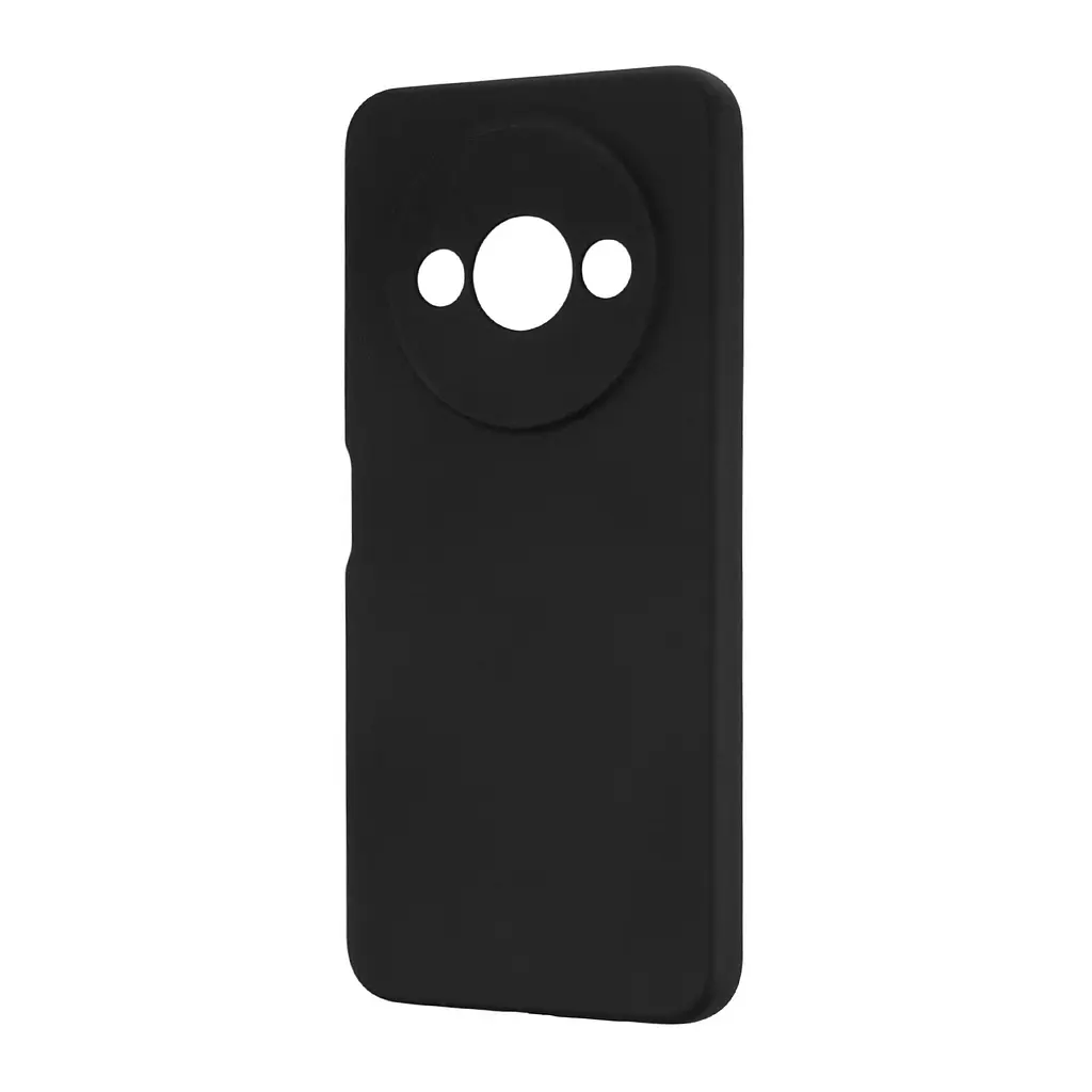 Чохол Silicone Case Xiaomi Redmi A3 4G/Poco C61 4G/Redmi A3X Black