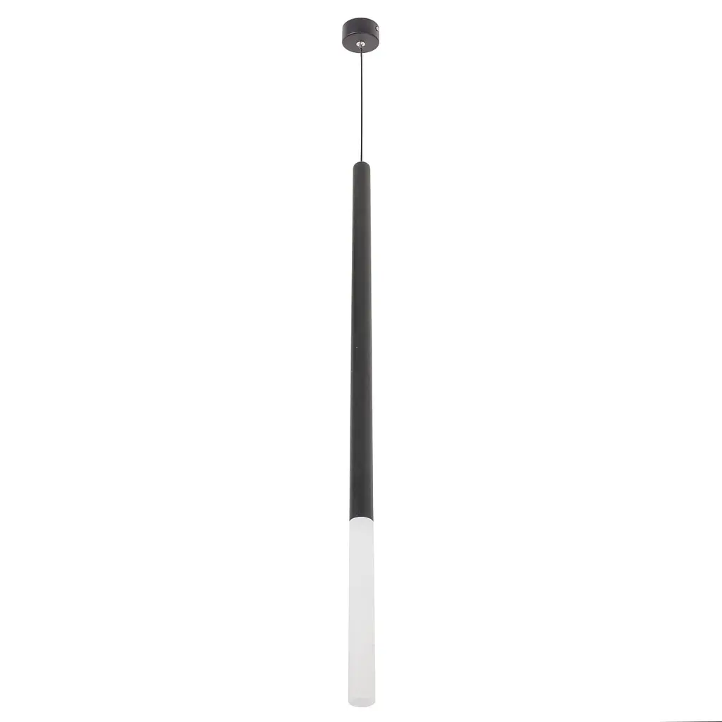 Люстра подвесная Brille тубус LED 5W NW BK (AL-705S/1) - фото 8