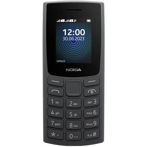 Кнопковий телефон Nokia 110 DS 2023 Charcoal TA-1567 - фото 2