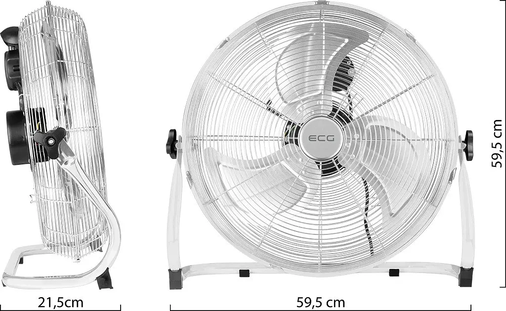Підлоговий вентилятор ECG FF 45 Ventus - фото 3