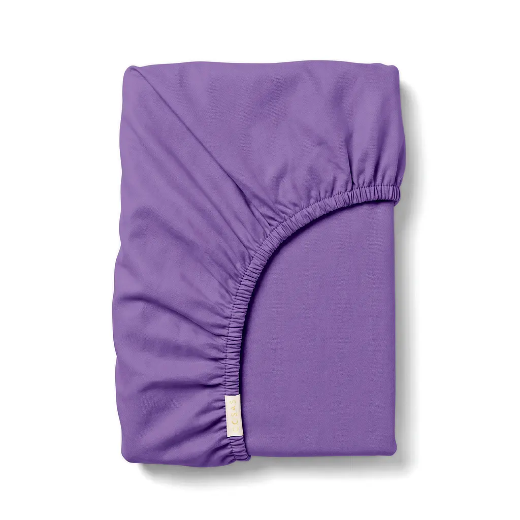 Простирадло на резинці в дитяче ліжечко 70х140 LIGHT PLUM COSAS (4822052314845)
