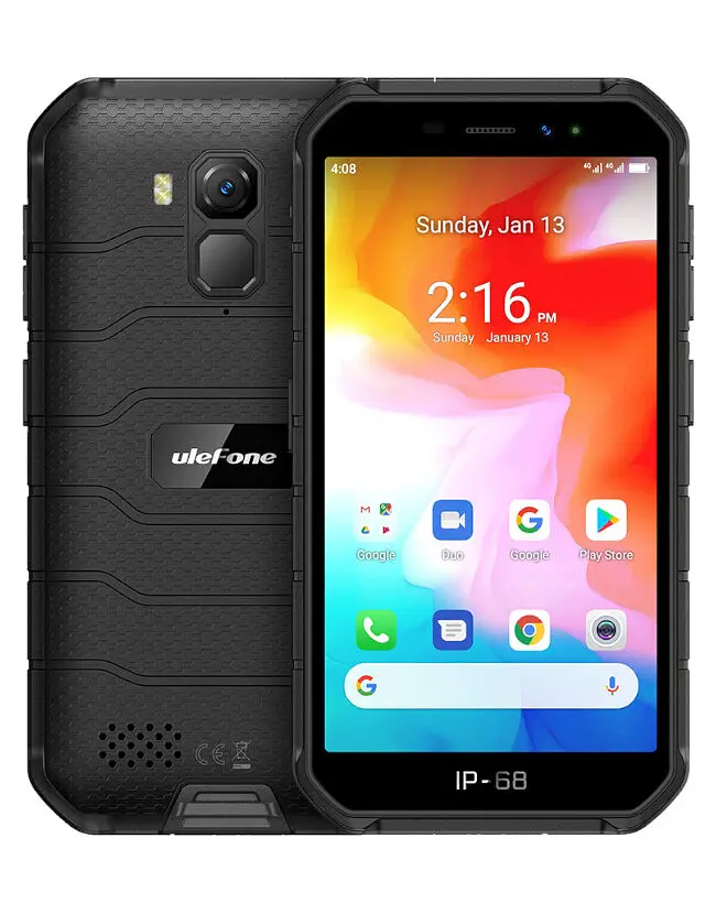 Смартфон Ulefone Armor X7 2/16GB Black - фото 3