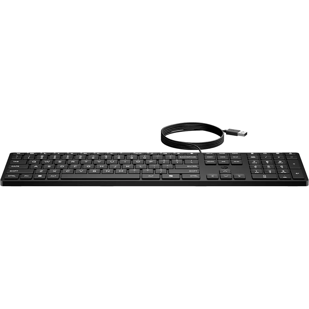 Клавіатура HP 320K USB UA Black (9SR37UT) - фото 3