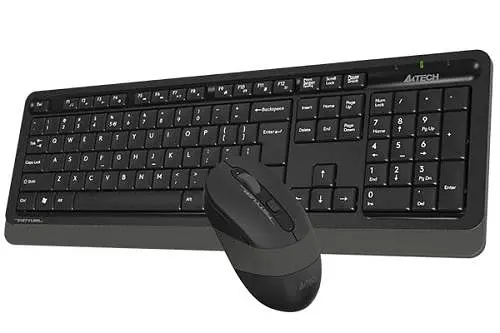 Комплект бездротовий Fstyler FG1010 Black+Grey клавіатура+миша A4Tech teh0020647 - фото 4