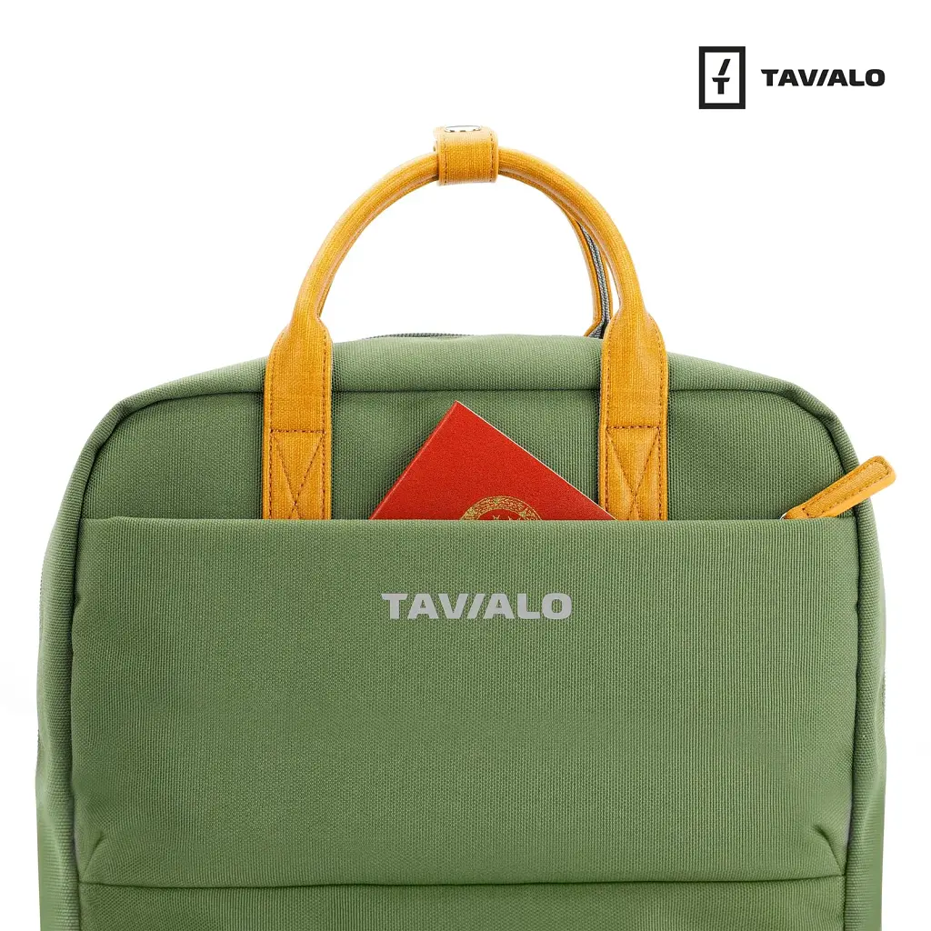 Рюкзак для ноутбука Tavialo 15.6" CityLife TC14 green, 14л (TC14-124GN) - фото 3