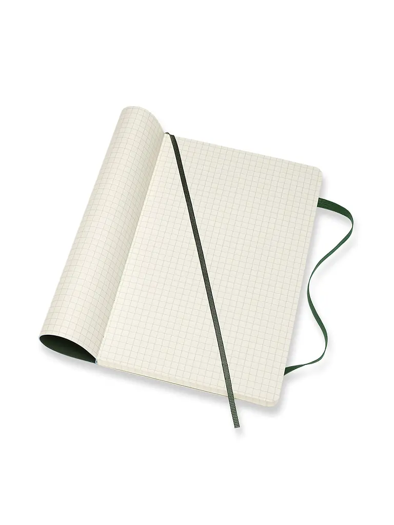 Записник Moleskine Classic середній, Клітинка Миртовий Зелений М'який (QP617K15) - фото 4