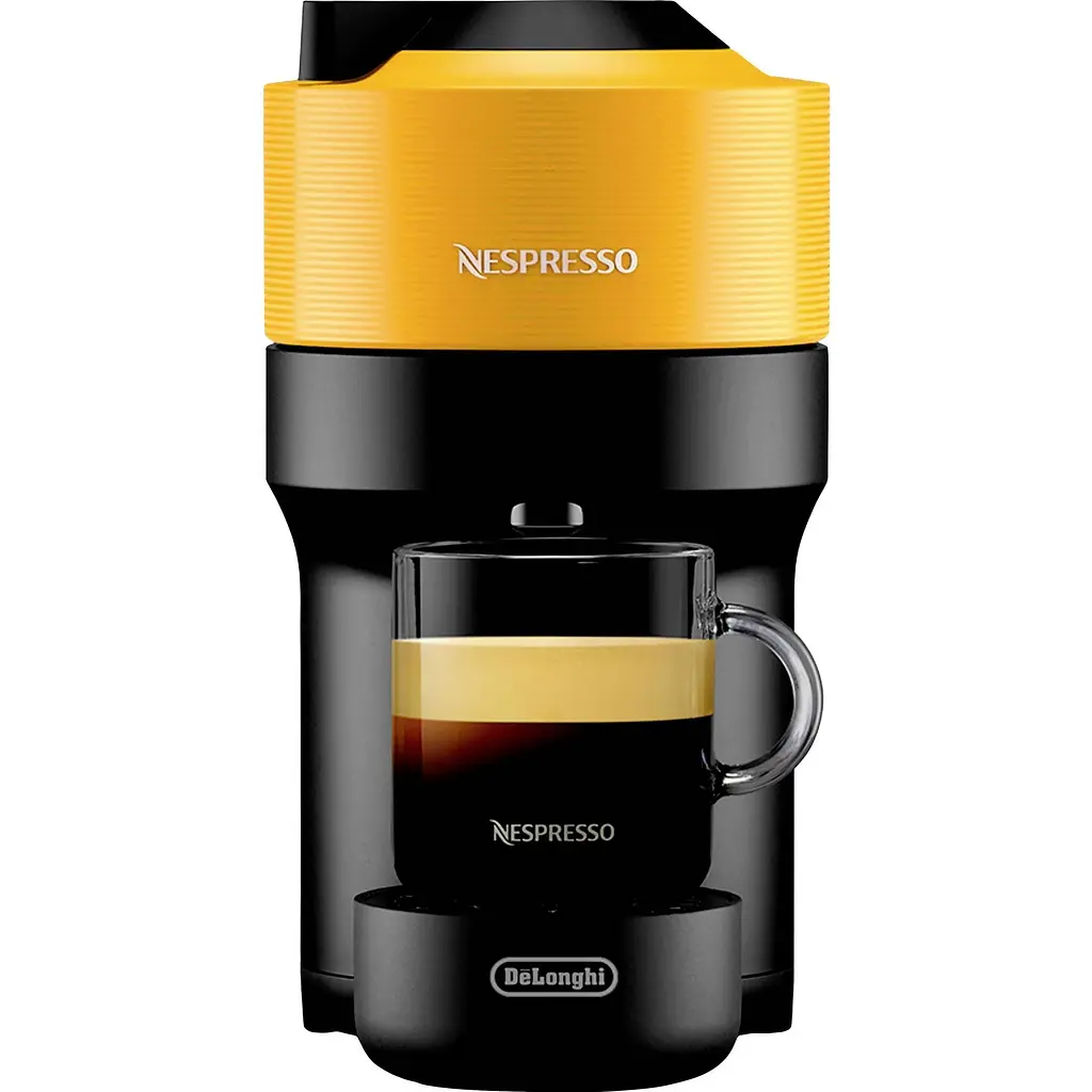 Кофеварка капсульная Delonghi Nespresso Vertuo Pop Mango Yellow (ENV90.Y) [139156] - фото 2