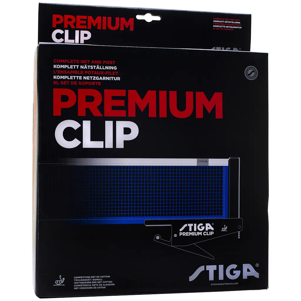 Сітка для настільного тенісу Stiga Premium Clip ITTF (639000) - фото 2