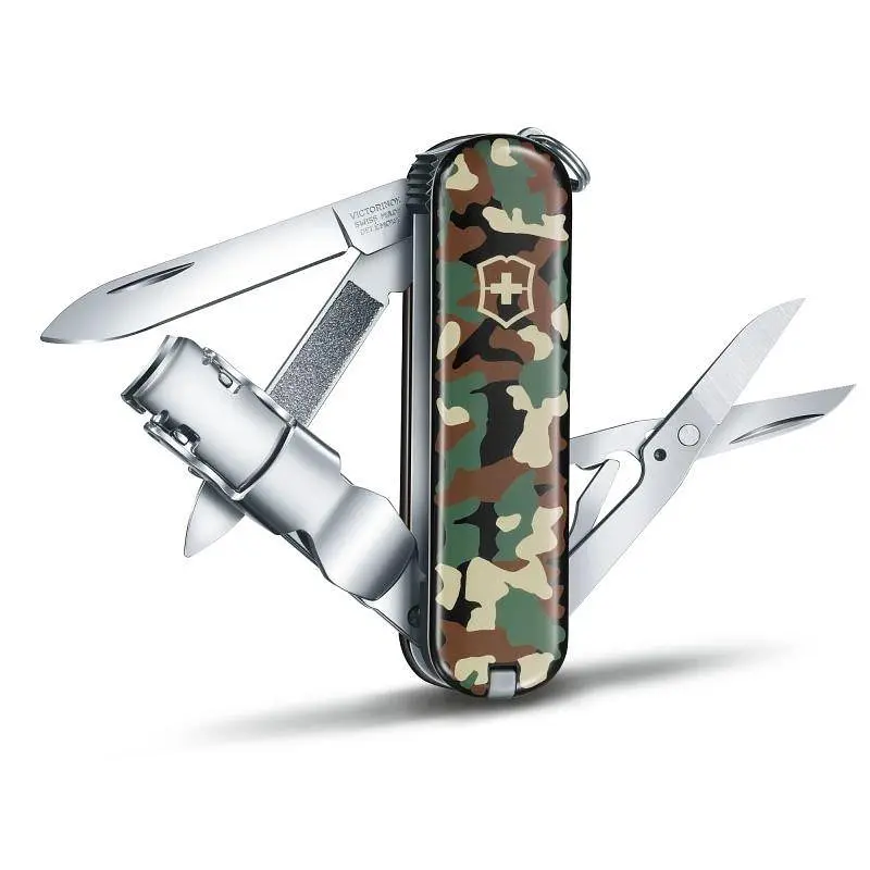 Ніж Victorinox NailClip 580 лезо 65мм,8функ,камуфляж - фото 2