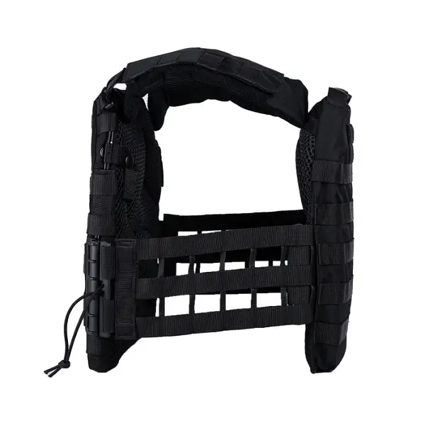 Плитоноска M3 Pro Lite (XL 27×33 см) (Чорний) із системою швидкого скидання - фото 3