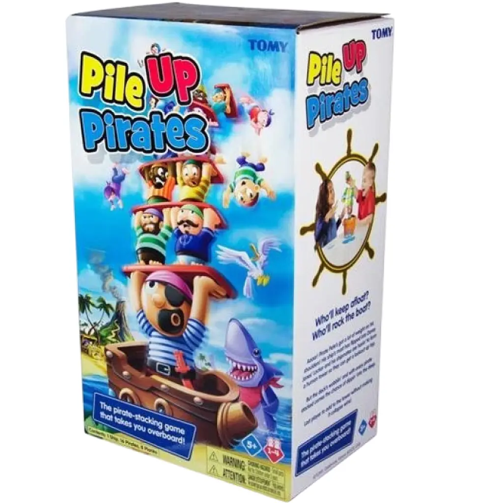 Настільна гра Tomy Games Башта з піратів (T72868)