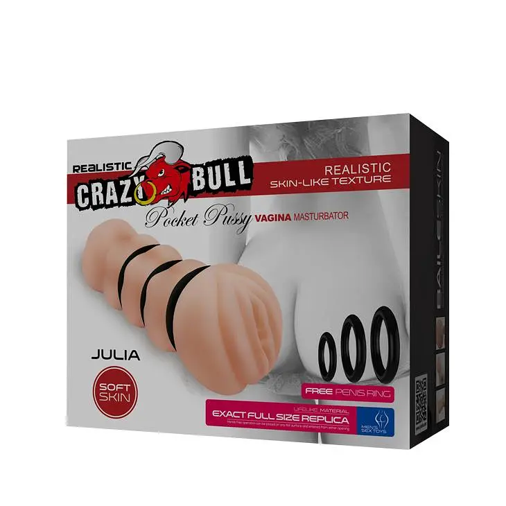 Мастурбатор вагіна CRAZY BULL - JULIA Crazy Bull BM-009152H 95425 - фото 2