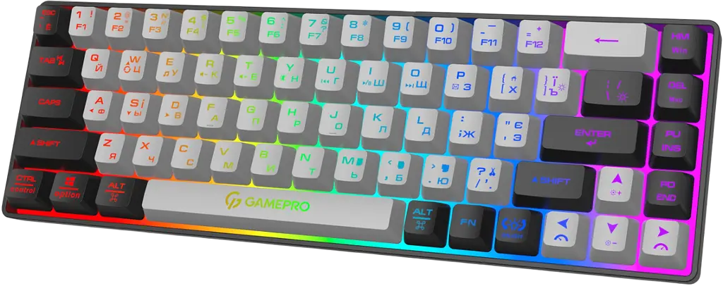 Клавиатура беспроводная GamePro GK935 RGB Black - фото 3