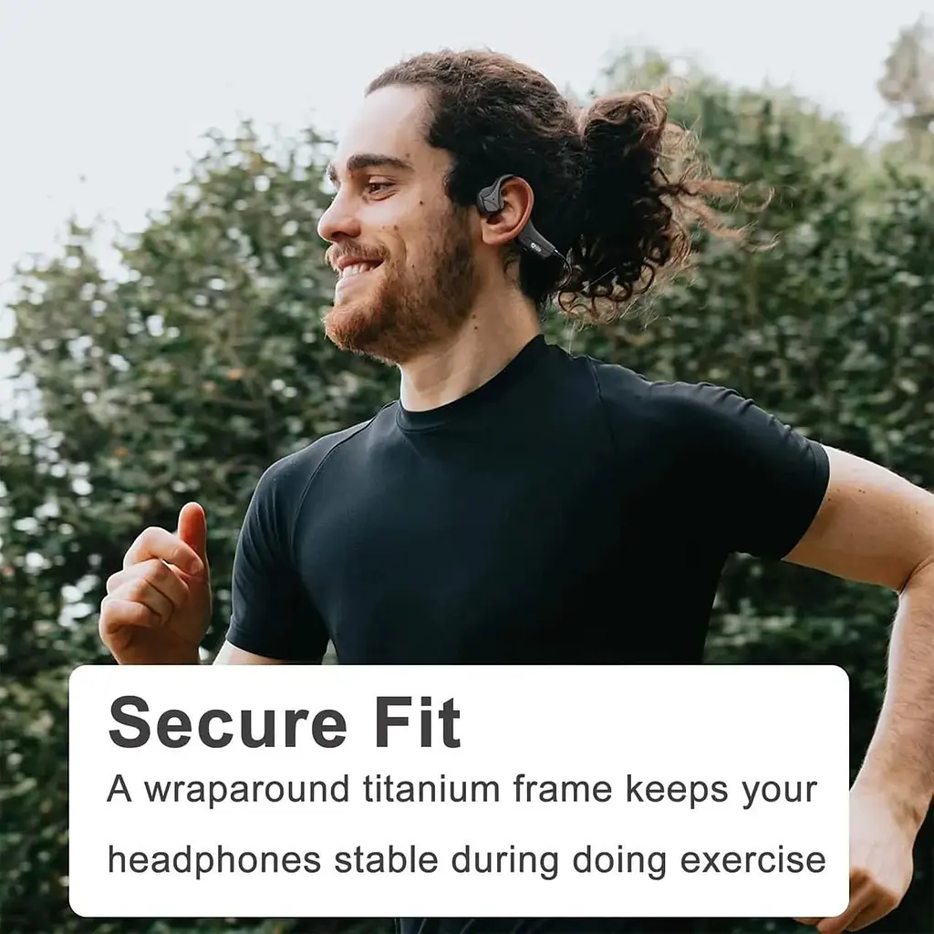 Бездротові навушники Bluetooth Bone Conduction водонепроникні - фото 5