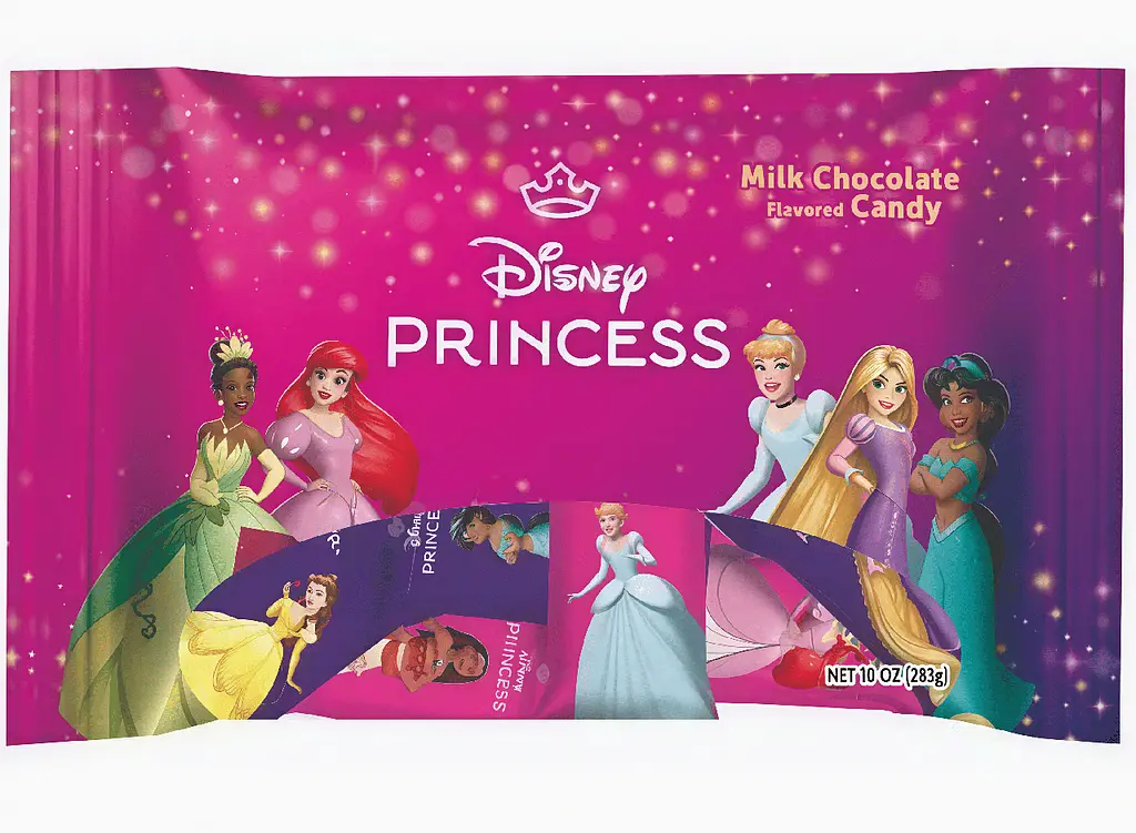 Шоколадний батончик Palmer Disney Princess Mini Chocolate Bar 1 шт - фото 4