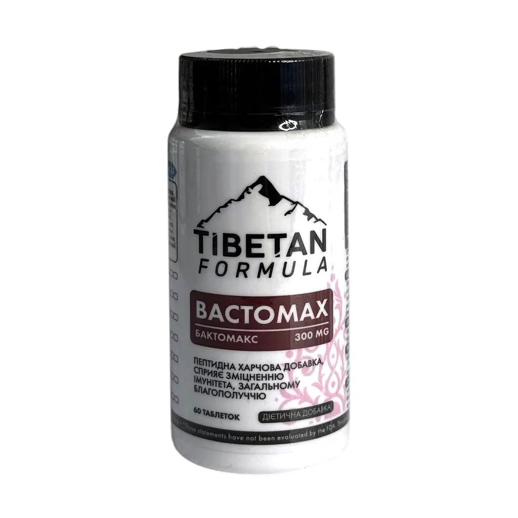 Таблетки Tibetan Formula Бактомакс 60 таблеток