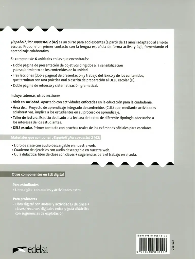 Espanol Por supuesto 2 (A2). Guía didáctica - фото 2