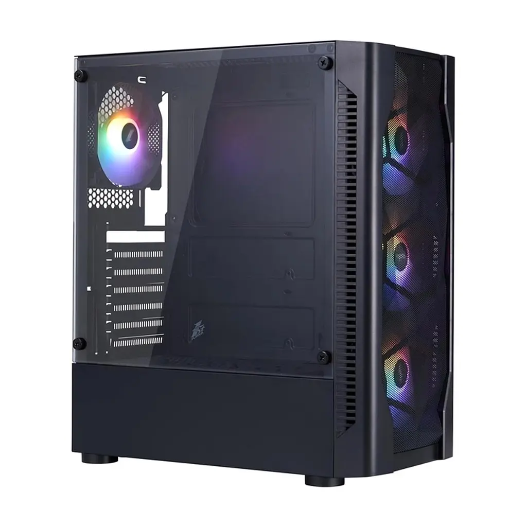 Корпус для ПК 1stPlayer D4-BK-4F1 - фото 4